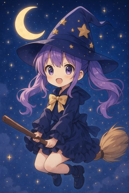 萝莉岛动漫-星空魔女